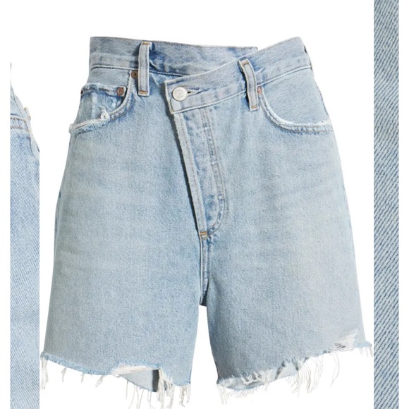 Agolde Criss Cross short in Symbol - Picture 4 of 7